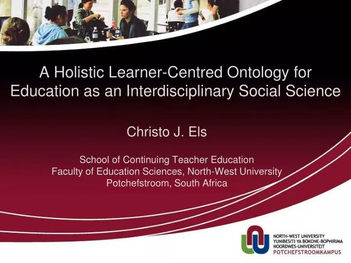 a holistic learner centred ontology for education as an interdisciplinary social science