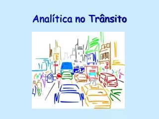 anal tica no tr nsito