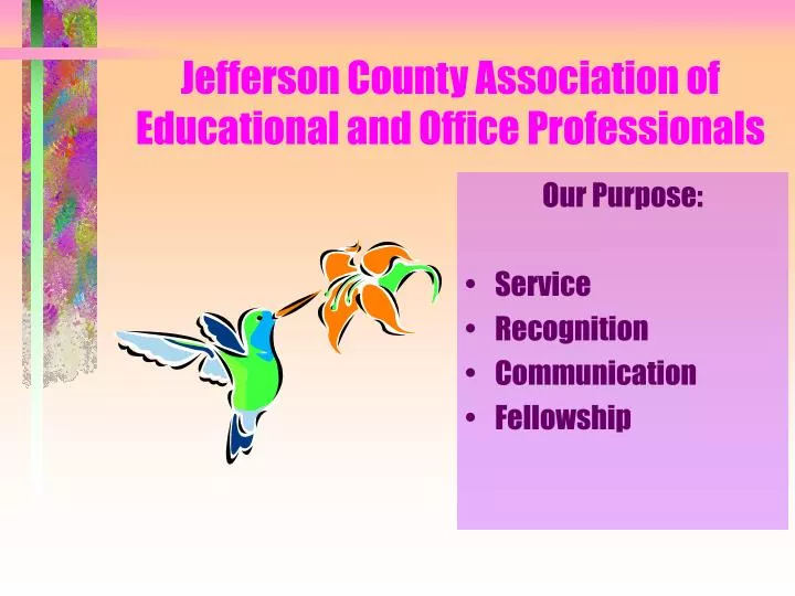 jefferson county association of educational and office professionals
