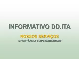 informativo dd ita
