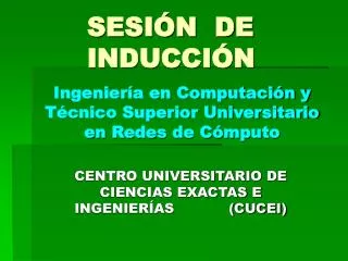 sesi n de inducci n