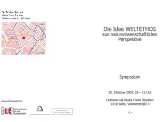 Die Idee WELTETHOS aus naturwissenschaftlicher Perspektive