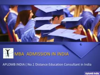 Aplomb India- Distance, Online, Regular MBA Admission in Ind