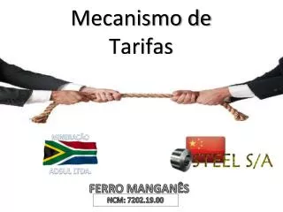 mecanismo de tarifas