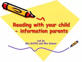 Reading with your child - information parents