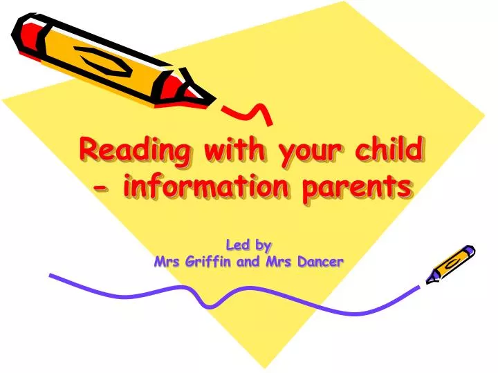reading with your child information parents