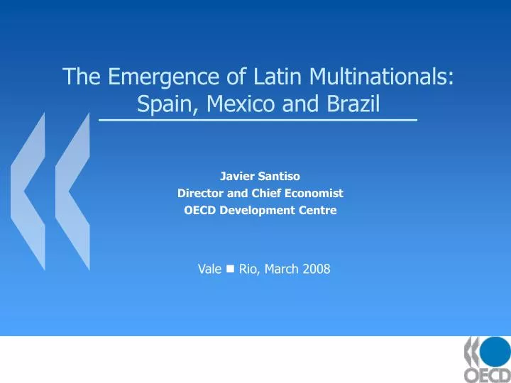 the emergence of latin multinationals spain mexico and brazil