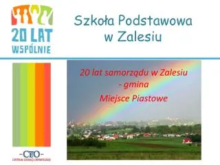 szko a podstawowa w zalesiu