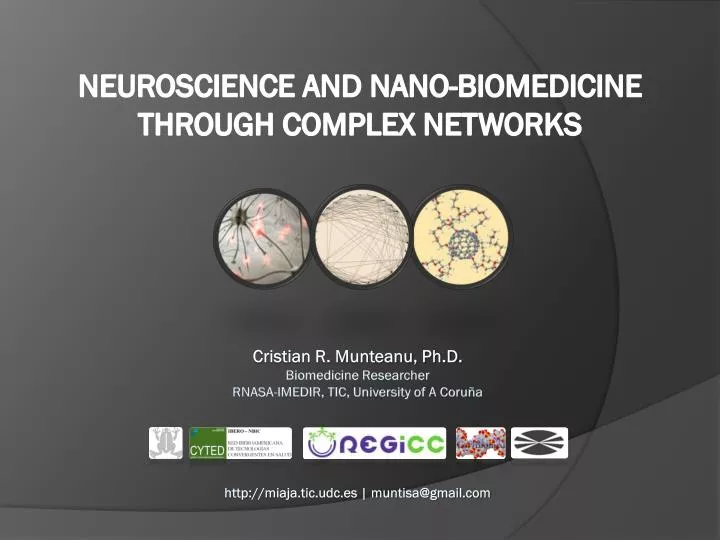 neuroscience and nano biomedicine through complex networks