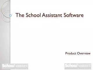 The School Assistant Software