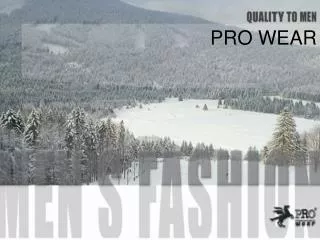 pro wear