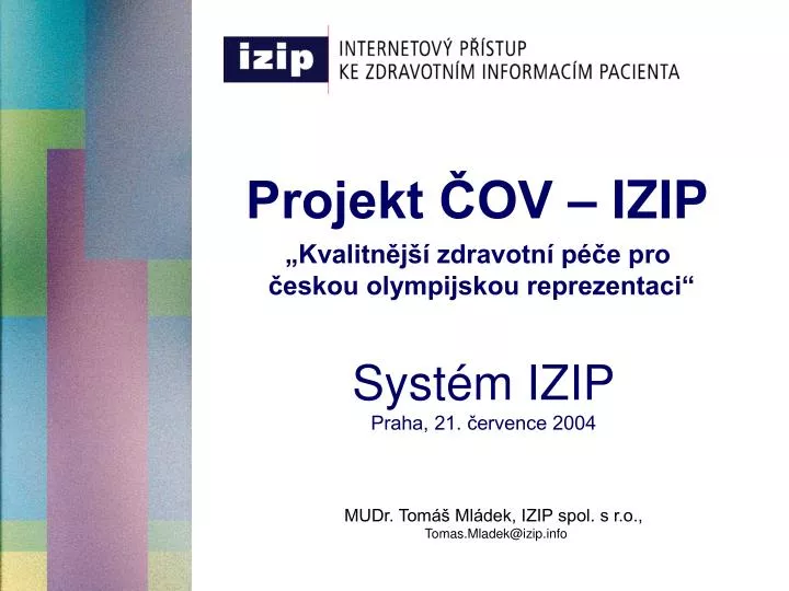 projekt ov izip