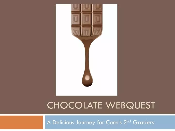 chocolate webquest