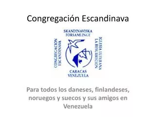 congregaci n escandinava
