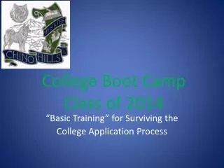 College Boot Camp Class of 2014