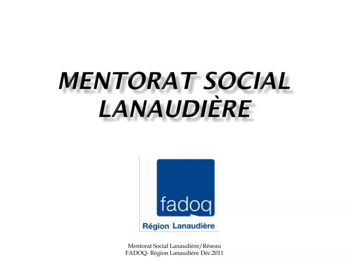 mentorat social lanaudi re