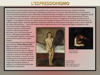 l espressionismo