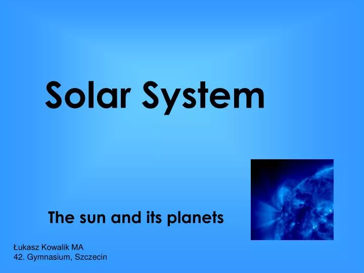 solar system