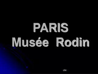 paris mus e rodin