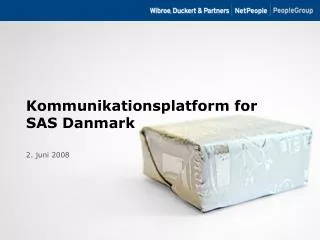 kommunikationsplatform for sas danmark