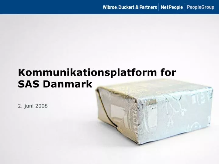kommunikationsplatform for sas danmark
