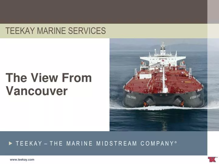 teekay marine services