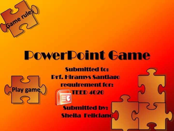 powerpoint game