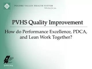 How do Performance Excellence, PDCA, and Lean Work Together?