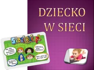dziecko w sieci