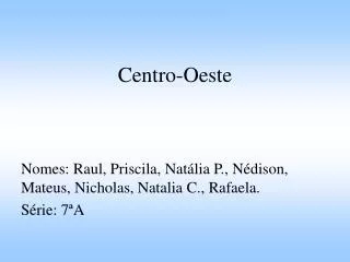 centro oeste
