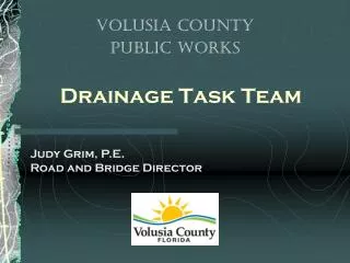 Drainage Task Team