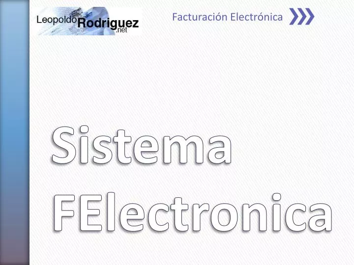 facturaci n electr nica