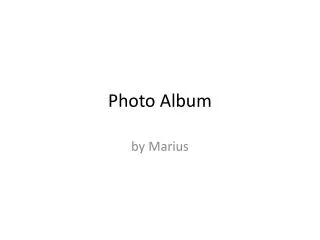 Photo Album