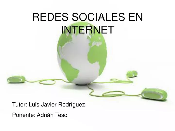 redes sociales en internet