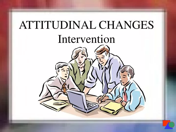 attitudinal changes intervention