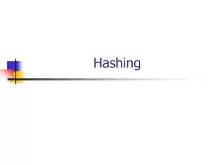 hashing