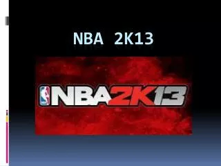 NBA 2K13