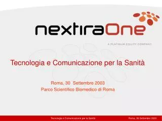 tecnologia e comunicazione per la sanit