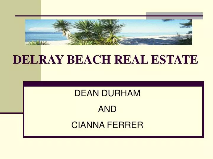 delray beach real estate