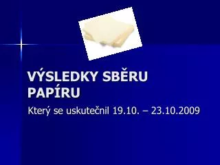 v sledky sb ru pap ru