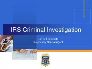 IRS Criminal Investigation