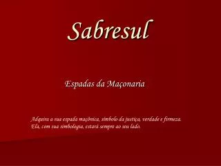 sabresul