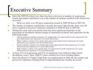 Executive Summary