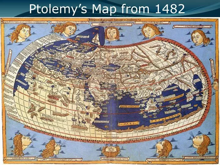 ptolemy s map from 1482