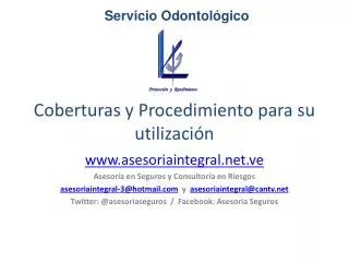 coberturas y procedimiento para su utilizaci n