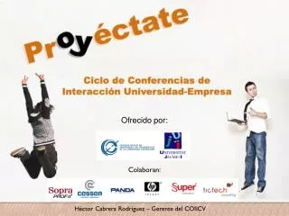 ofrecido por