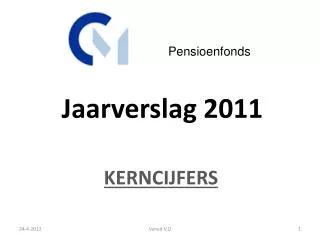 jaarverslag 2011