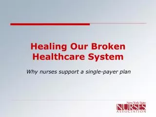 Healing Our Broken Healthcare System