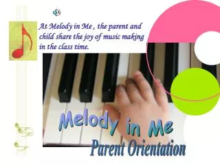Melody in Me