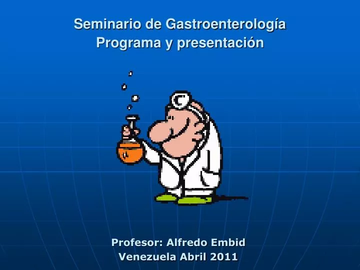 seminario de gastroenterolog a programa y presentaci n